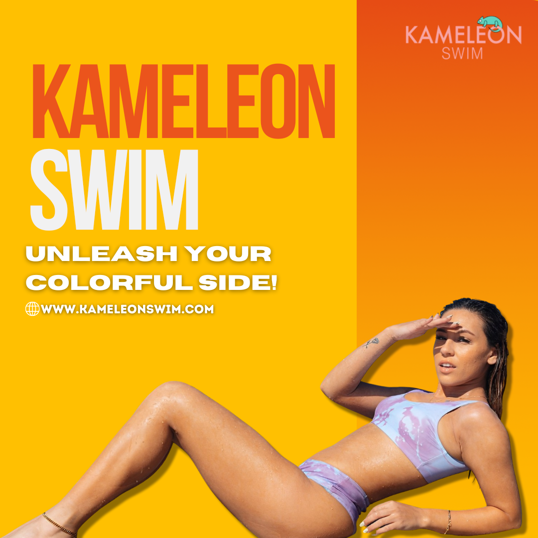 Unlease your colorful side - Color changing Bikini - Kameleon Swim