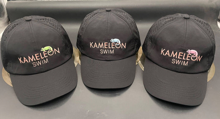 The KameleonSwim Hat. Soft mesh back and light weight