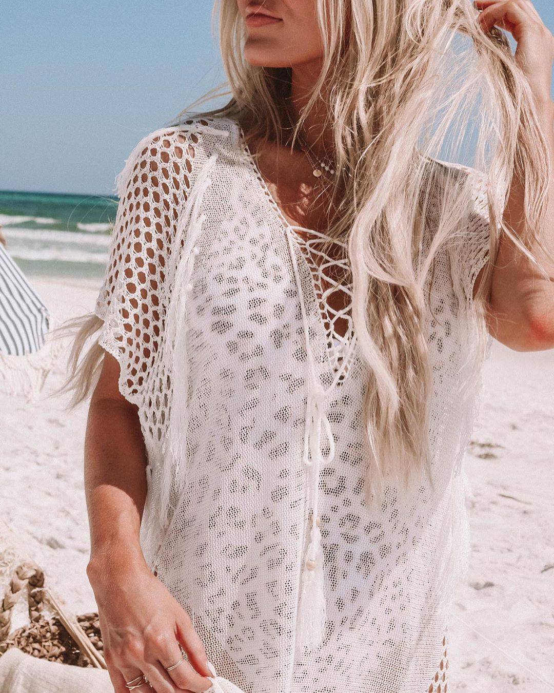 Bougie Bae Tassels CoverUp - Kameleon Swim