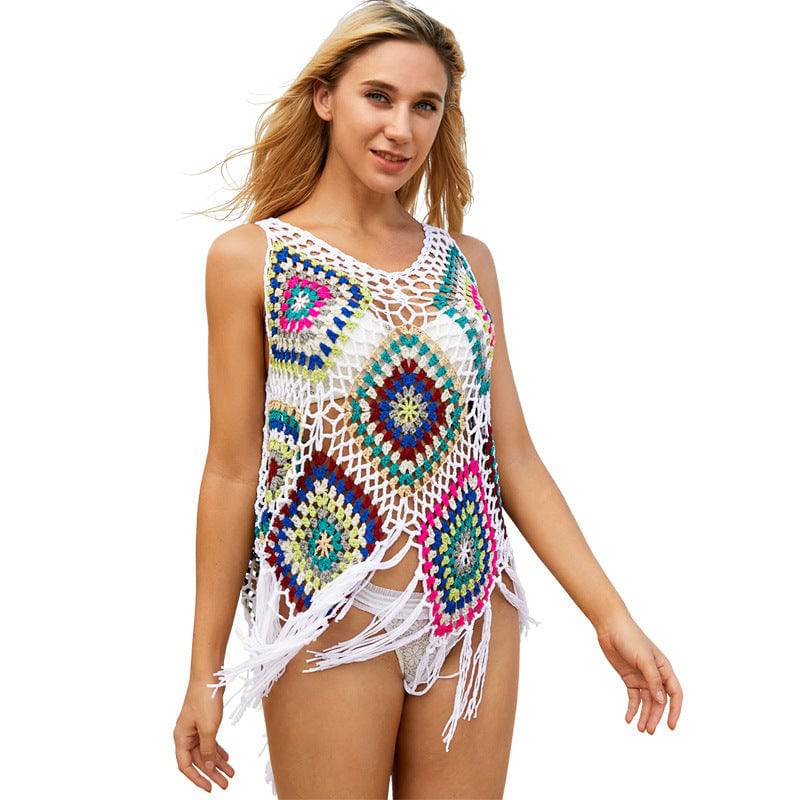 Diamond Breeze Crochet CoverUp - Kameleon Swim